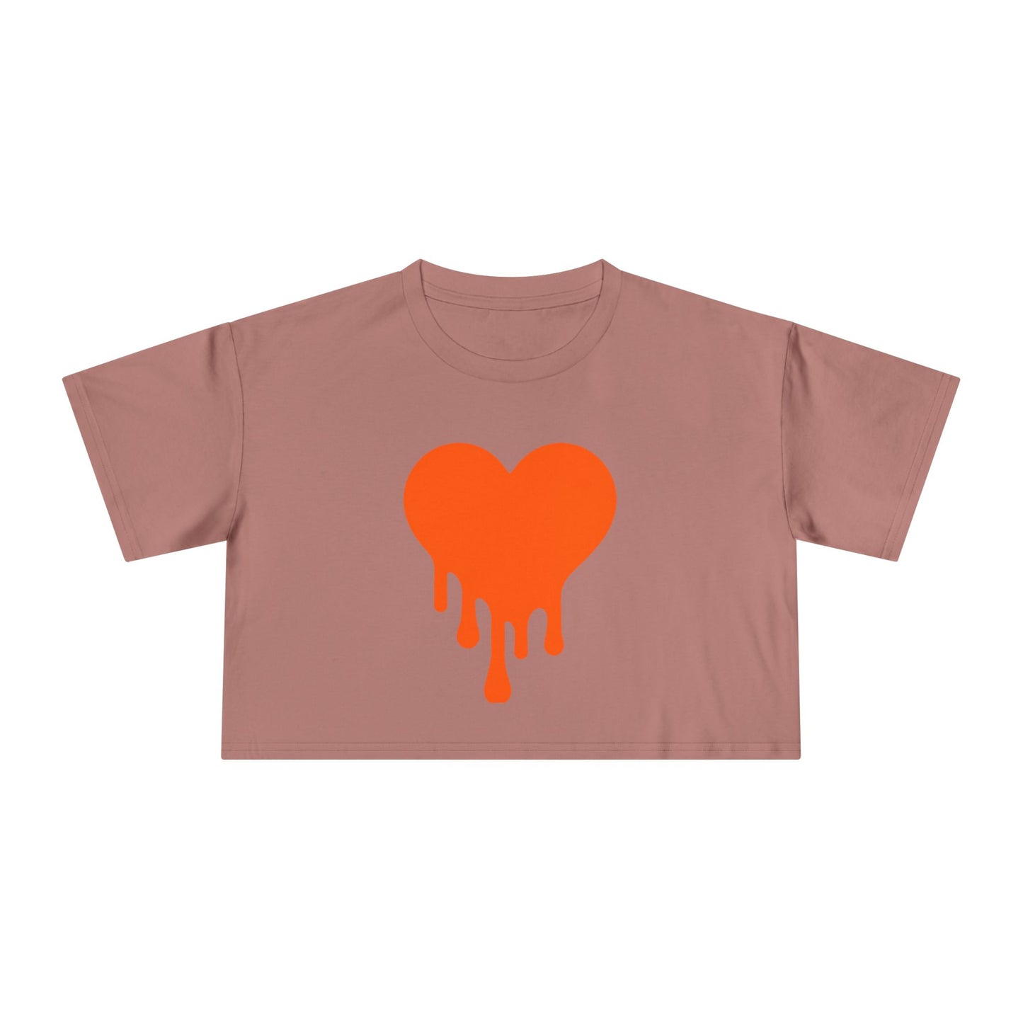 Dripping Heart Women's Crop Tee