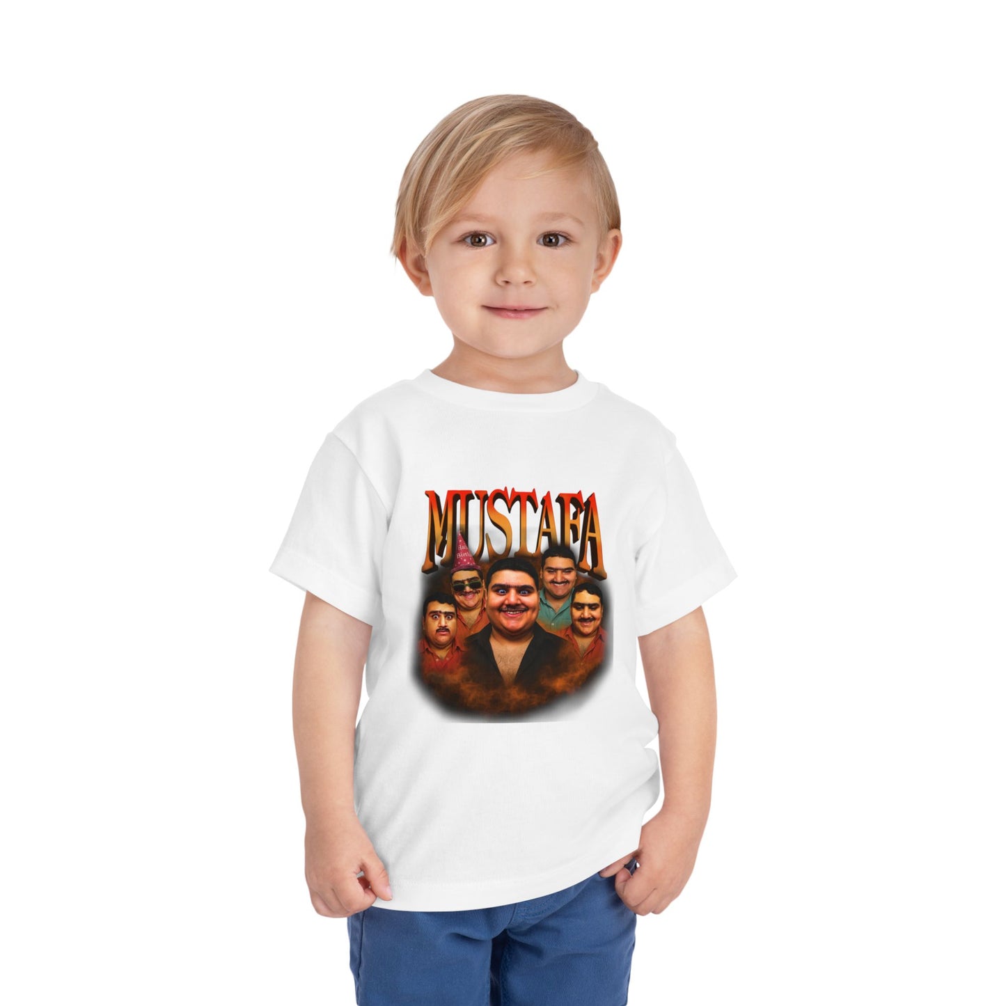 Toddler MUSTAFA Restro Graphic