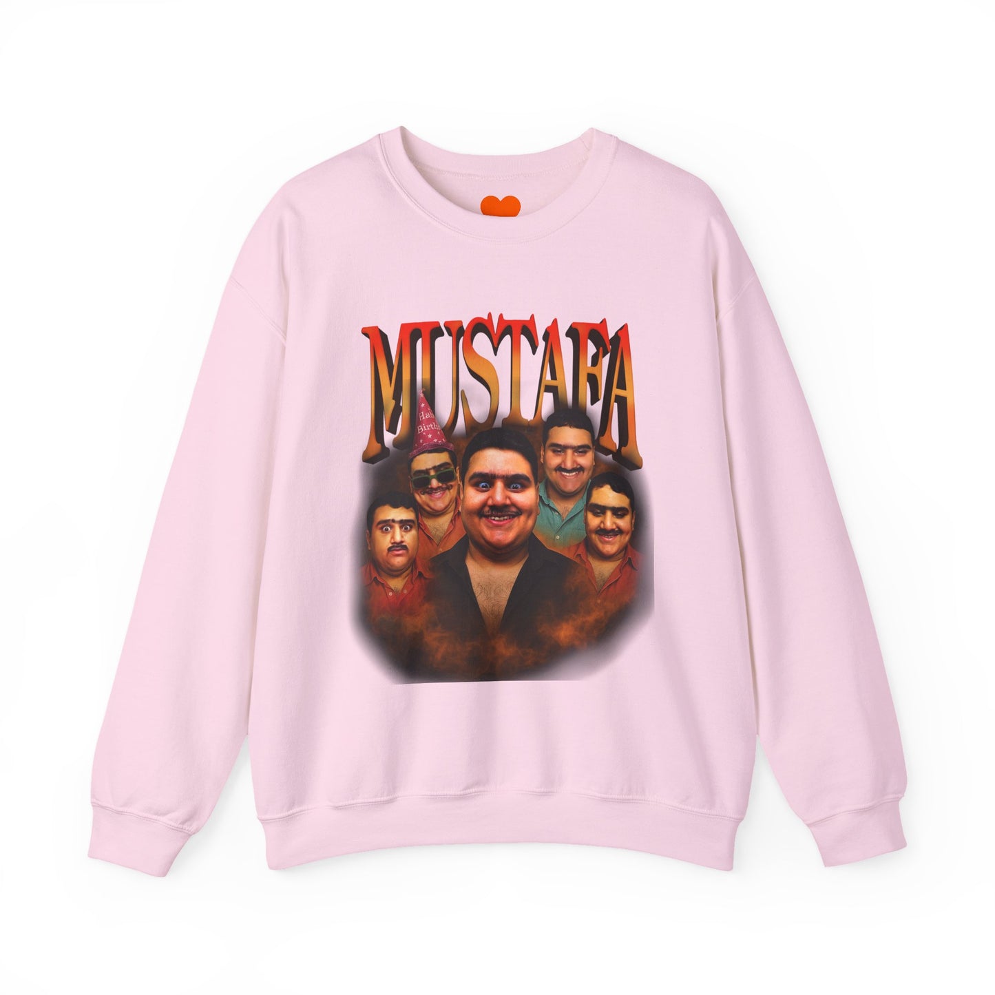 Vintage Mustafa Crewneck Sweatshirt | Retro Style, Unisex Gift, 90s Vibes, Cozy Fashion, Perfect for Casual Outings