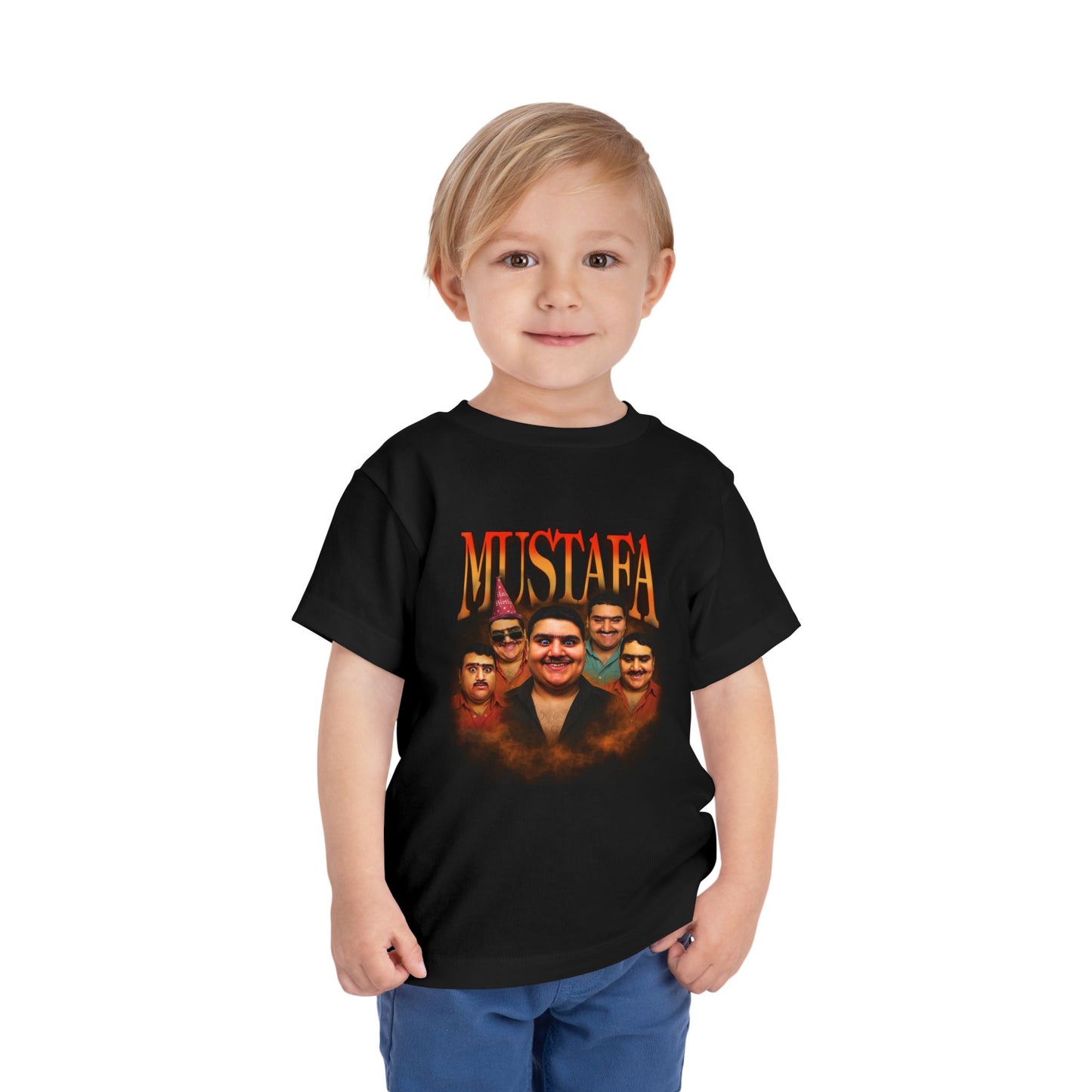 Toddler MUSTAFA Restro Graphic