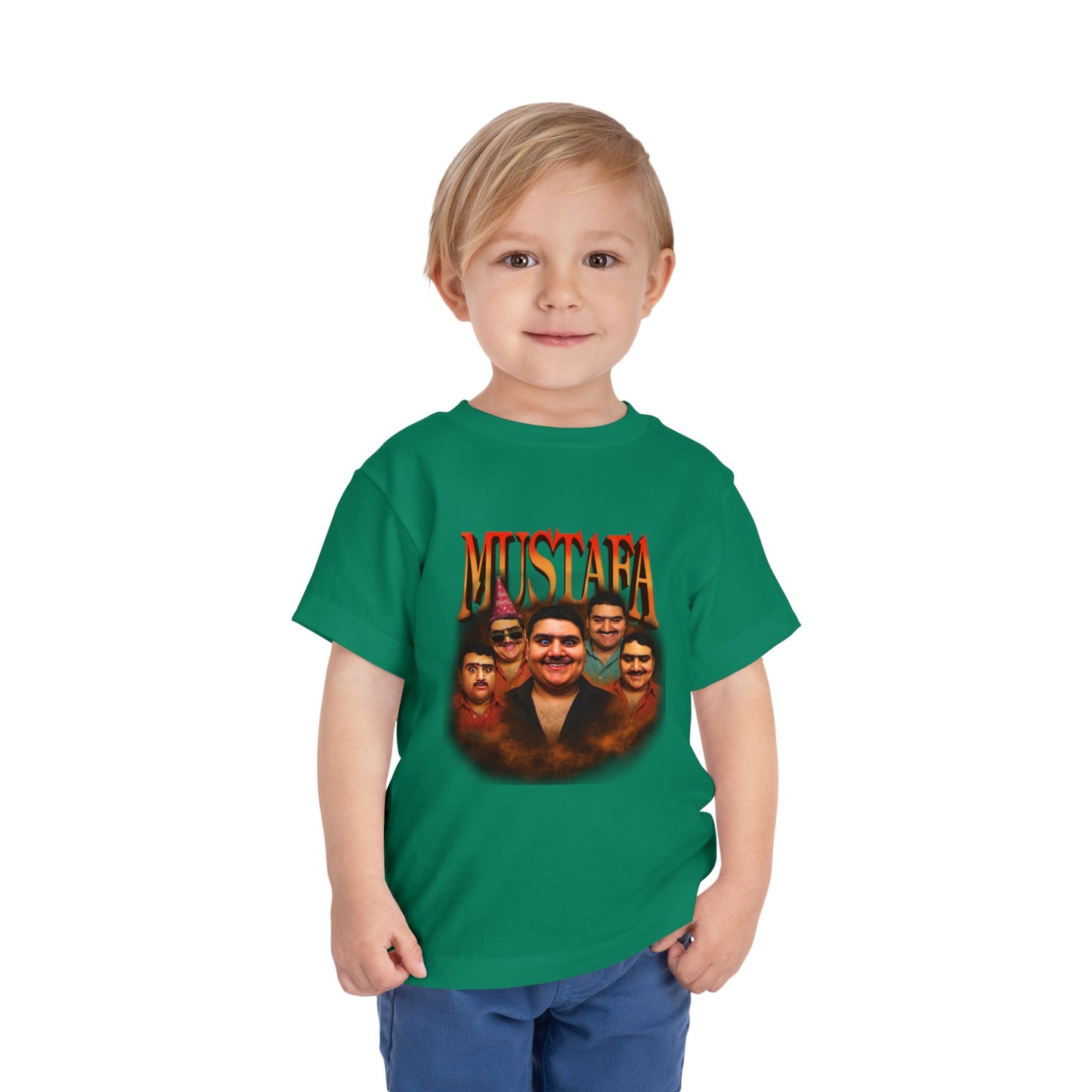 Toddler MUSTAFA Restro Graphic